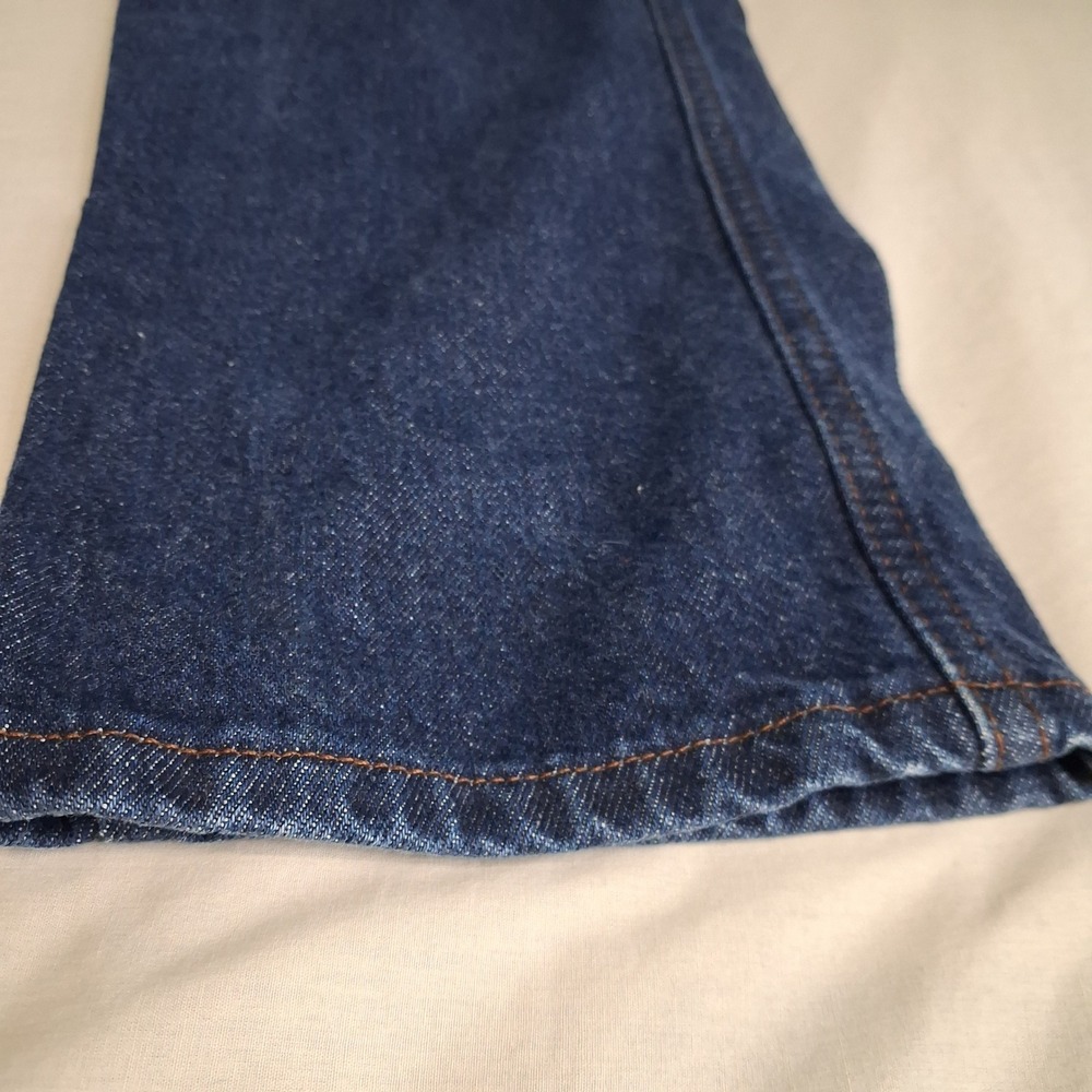 Rocky Mountain Clothing Co Rockies Jeans High Rise Western Dark Wash 32 Long VTG - Picture 7 of 14